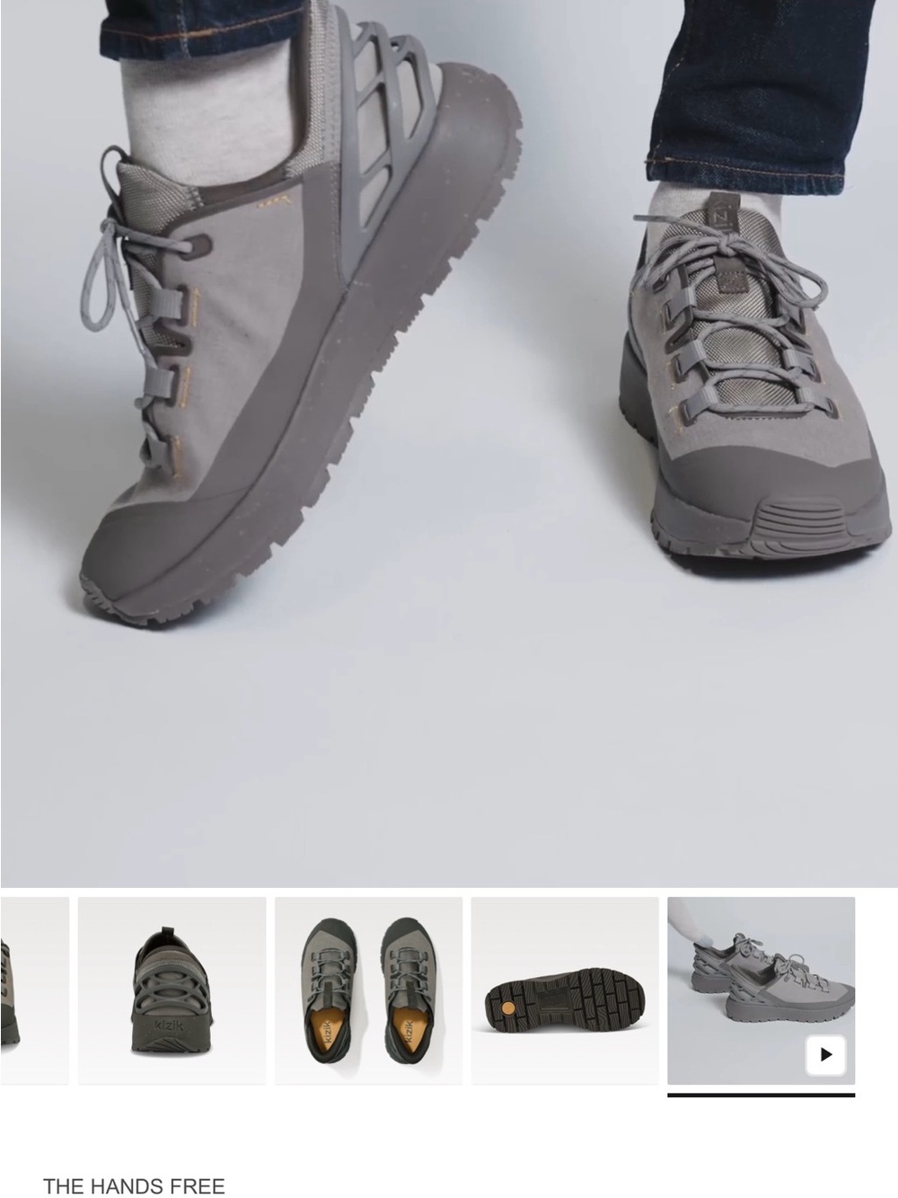 Kizik Men's Wasatch Hands Free Shoes 13W